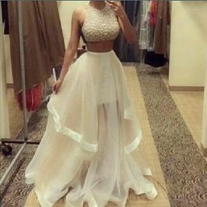 🍒GORGEOUS BEACH PROM WEDDING DRESS